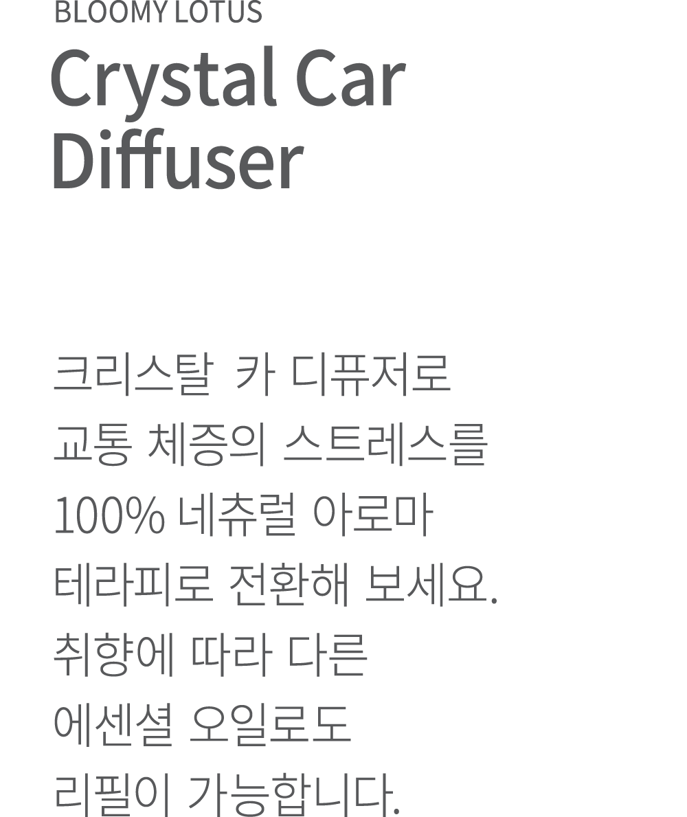 Crystal Car Diffuser