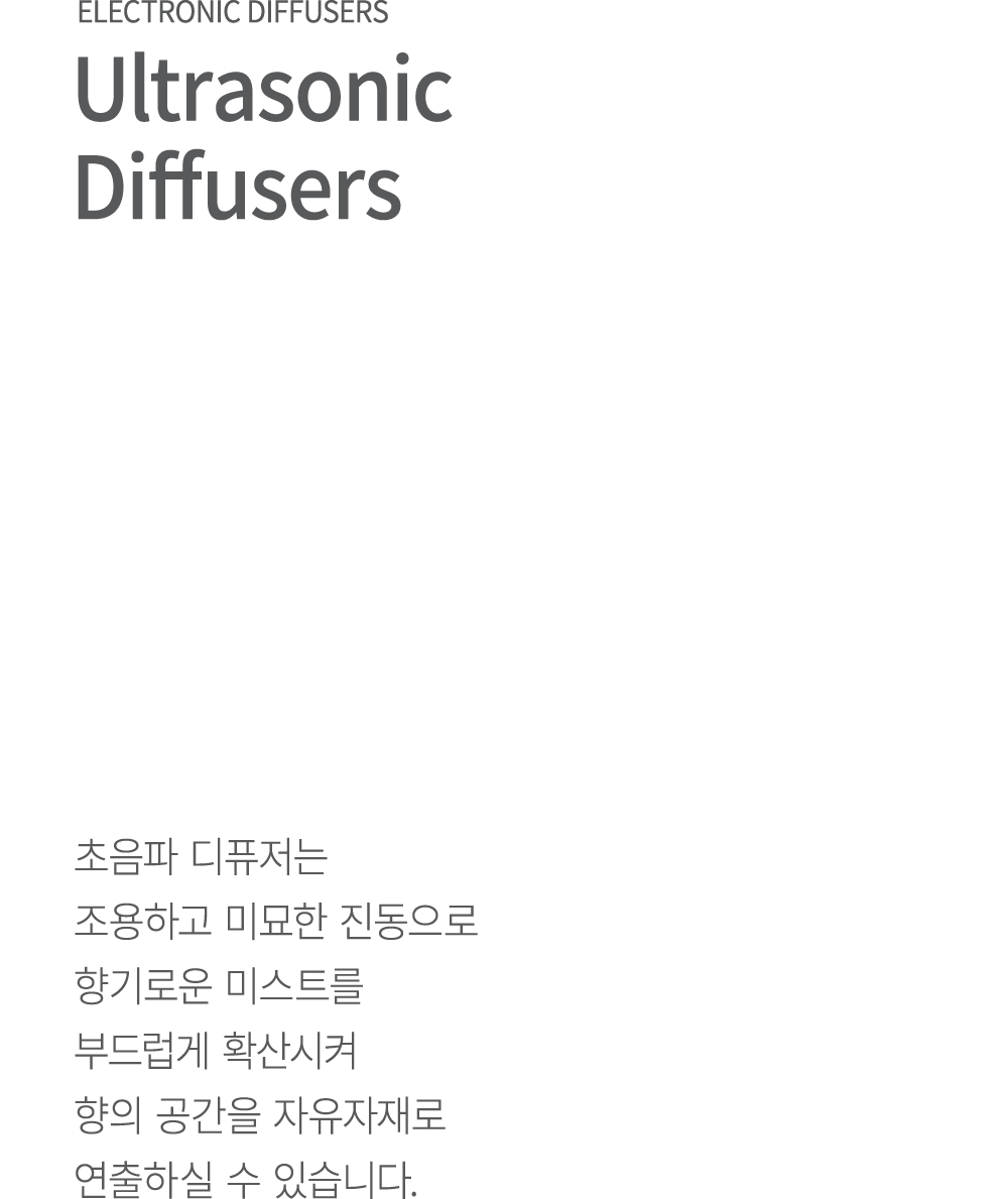 Electronic Diffusers Ultrasonic Diffusers
